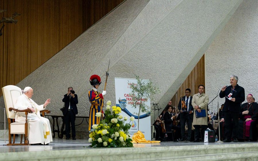 Papa Francesco e Pino Scafuro