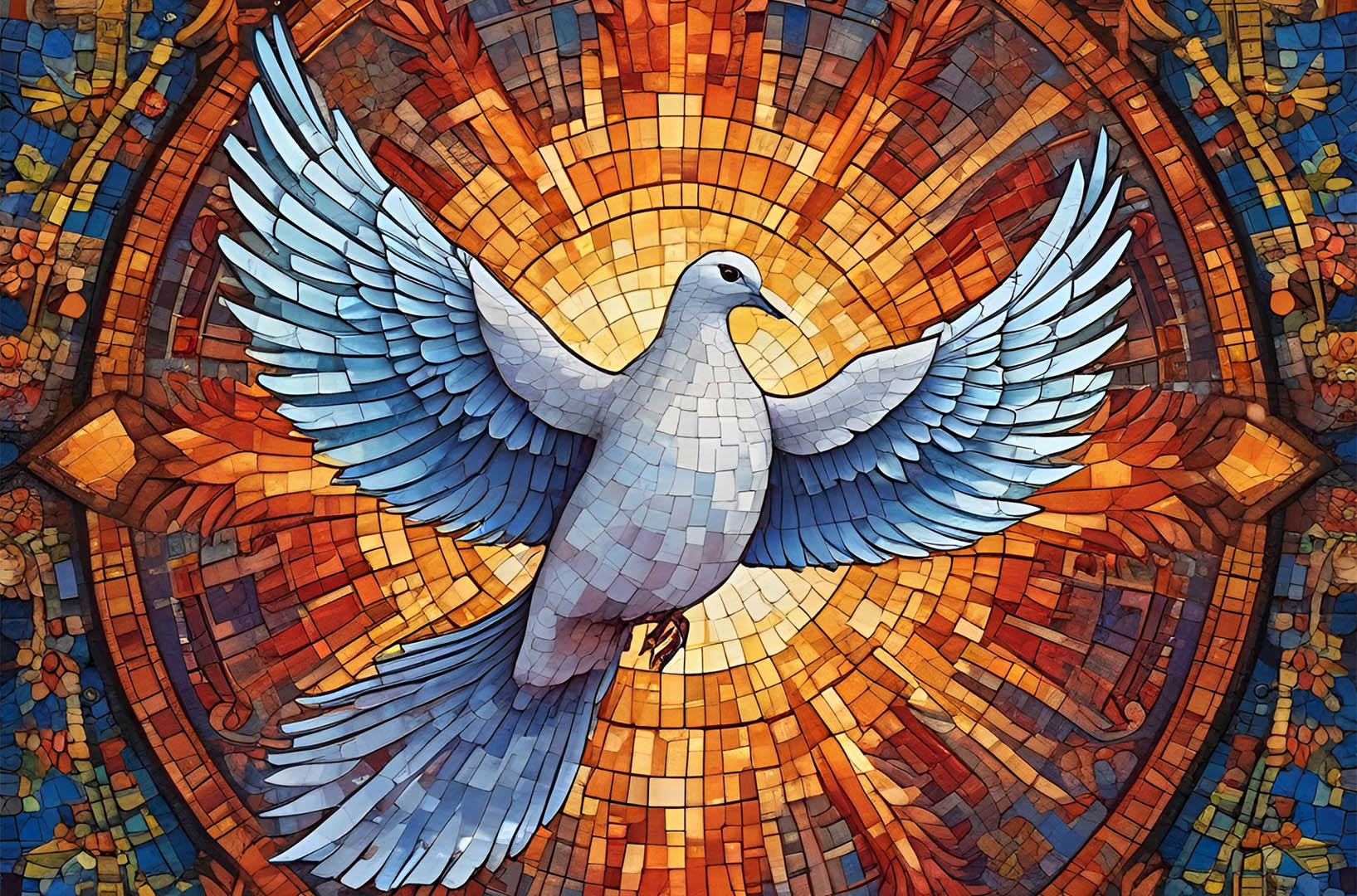 mosaic Holy Spirit